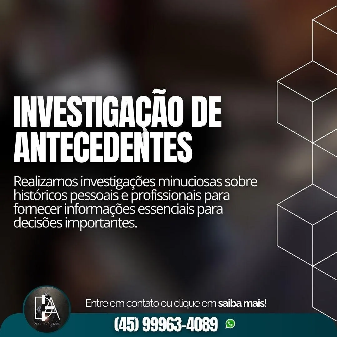 Verificação de Antecedentes